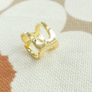 Tory Burch | Gemini Link | Gold Ring Size 7